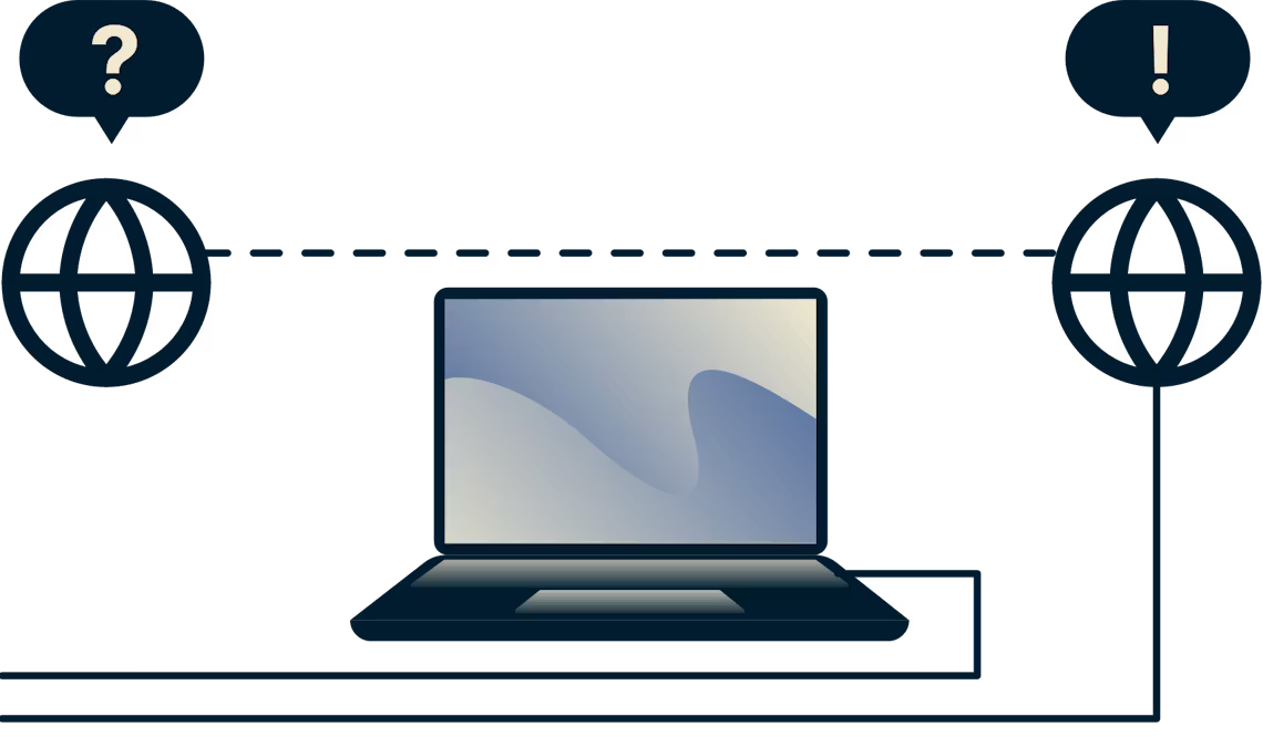 Como contornar conflitos de peering com uma VPN: Diagrama mostrando um ISP incapaz de retardar o v&iacute;deo por causa do peering.